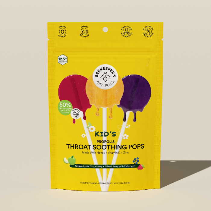 Kid’s Throat Soothing Lollipops