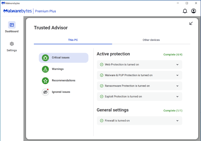 Malwarebytes Plus (Premium Security + Privacy VPN)