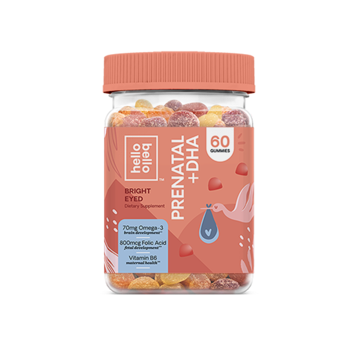 Hello Bello Prenatal + DHA Gummy Vitamins