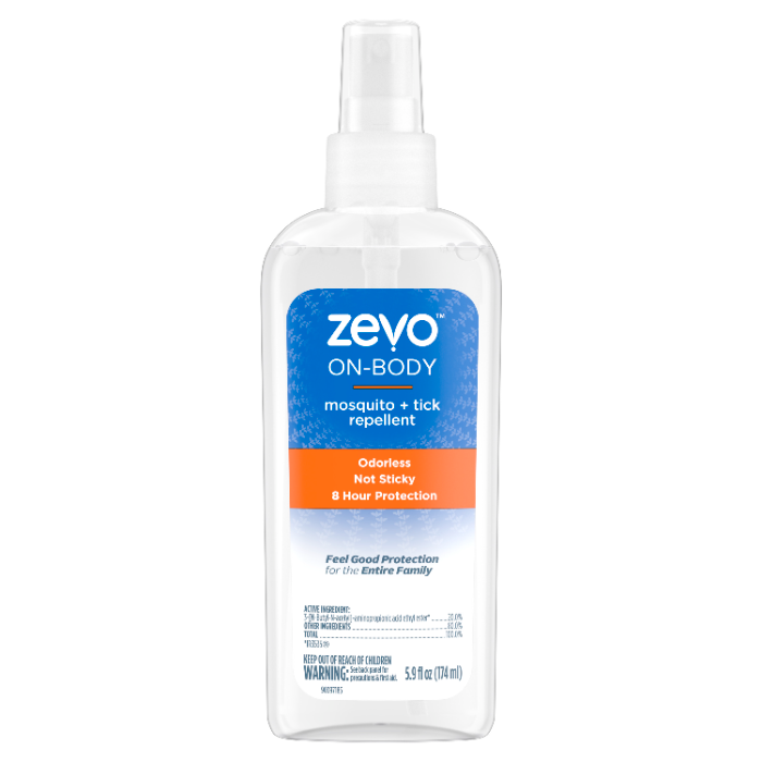 Zevo On-Body Mosquito + Tick Repellent - Pump Spray 