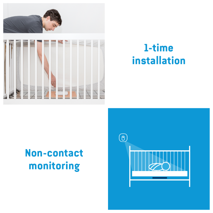 angelcare ac527 baby movement monitor with video
