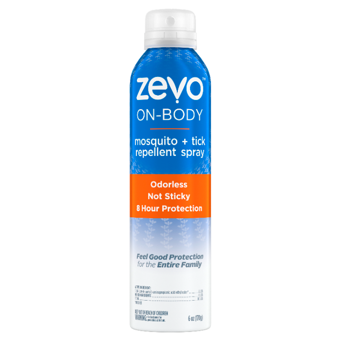 Zevo On-Body Mosquito + Tick Repellent - Aerosol Spray