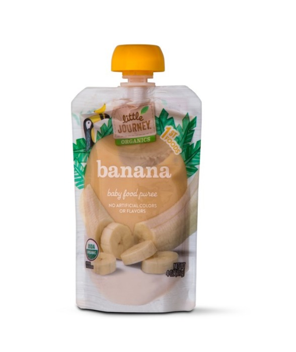Little Journey Organic Banana Puree Pouch