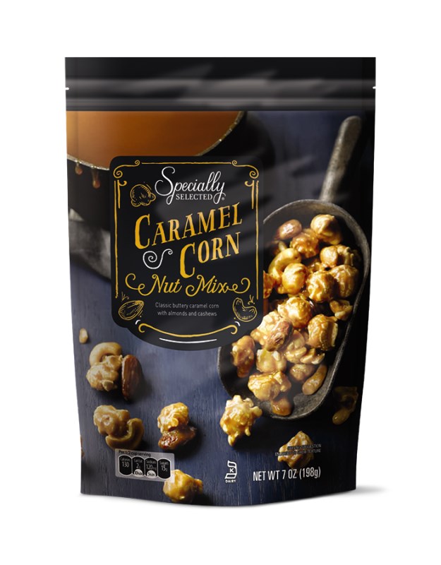 Specially Selected Caramel Corn Nut Mix PTPA Parent Tested Parent