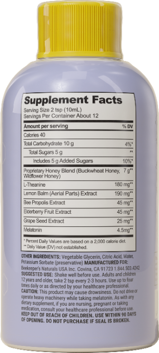 Kids Nighttime Honey Cough Syrup
