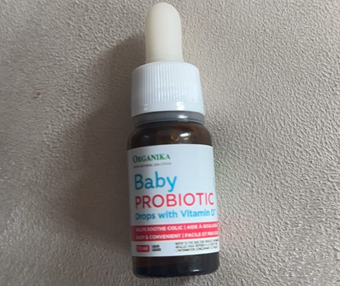 Baby Probiotic Organika Drops With Vitain D- Soothe Colic, Reduce