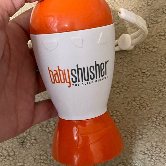 They gifted me the baby shusher and let me tell you, the girls